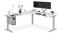 L-Shaped UPLIFT Standing Desk