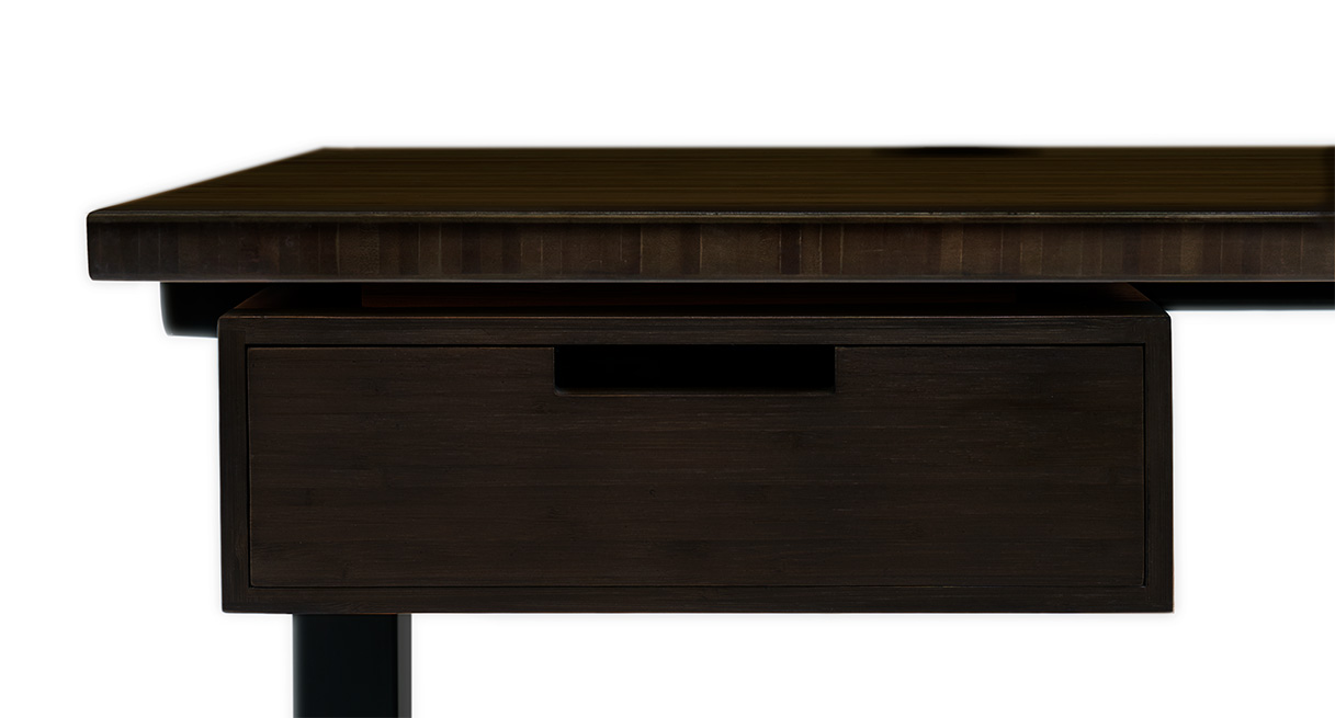 Bamboo Desktop with Bamboo Desk Drawer