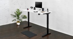 60" x 30" Designer White Custom Laminate Standing Desk