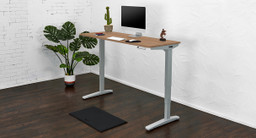 60" x 24" Uptown Walnut Custom Laminate Standing Desk