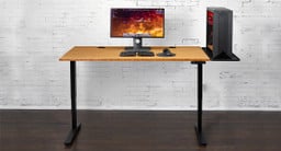 Proudly display custom gaming computers on top of the sturdy Desk Extension and keep them away from dirty floors