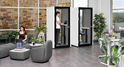 Dillo Lounge Collection with OnePod Office Phone Booth