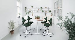 The now iconic Capisco Chair was created in 1984 by legendary designer Peter Opsvik