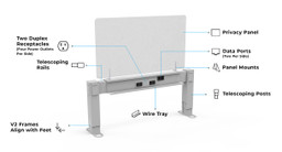 Components of the UPLIFT Power & Data Rail