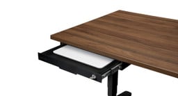 Laptops up to 15" wide get a safe new home with the Slim Desk Drawer