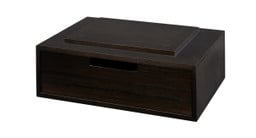 Black Bamboo Desk Drawer