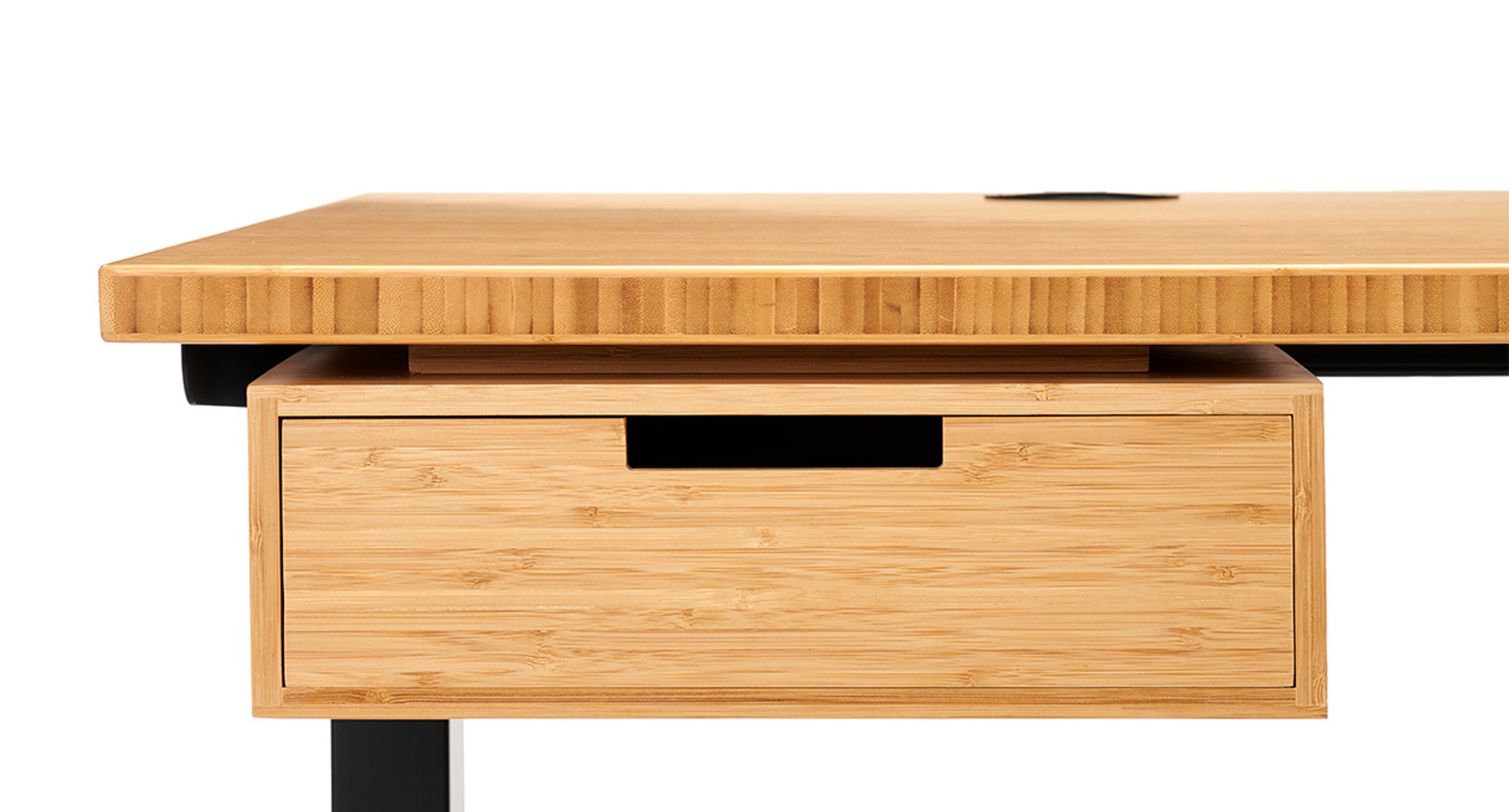 Bamboo Desktop with Bamboo Desk Drawer