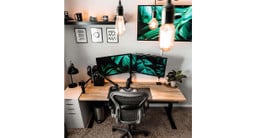 Birch Butcher Block UPLIFT Standing Desk - Shared by James K.