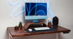 Saman Butcher Block UPLIFT Standing Desk - Shared by Matt M.