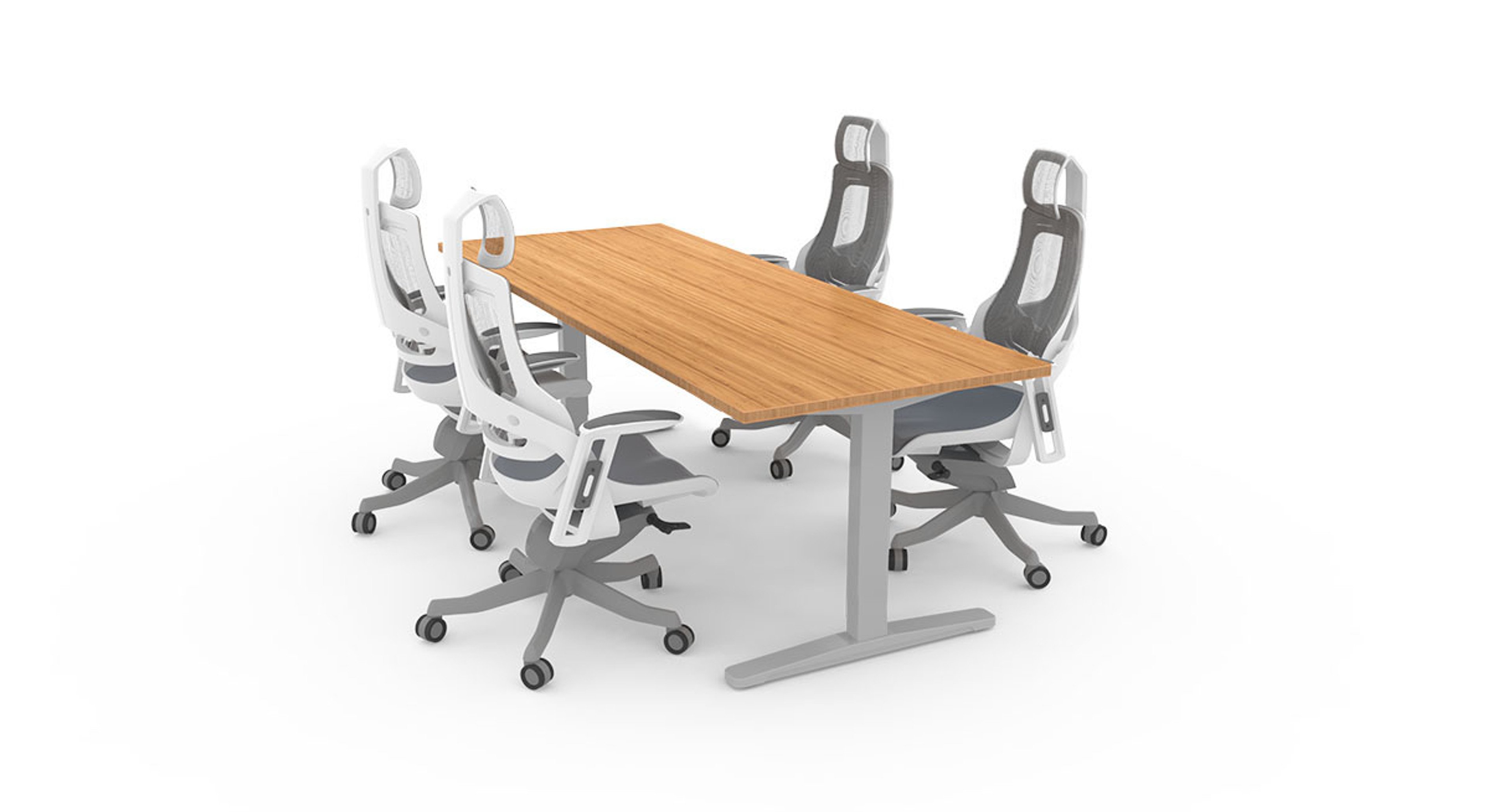 Fixed Height Conference Table by UPLIFT Desk