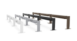 Power & Data Rail components are available in white, gray, black, and industrial style colors