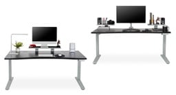 The Desk Shelf or Monitor Stand is available in both 27" and 15" widths